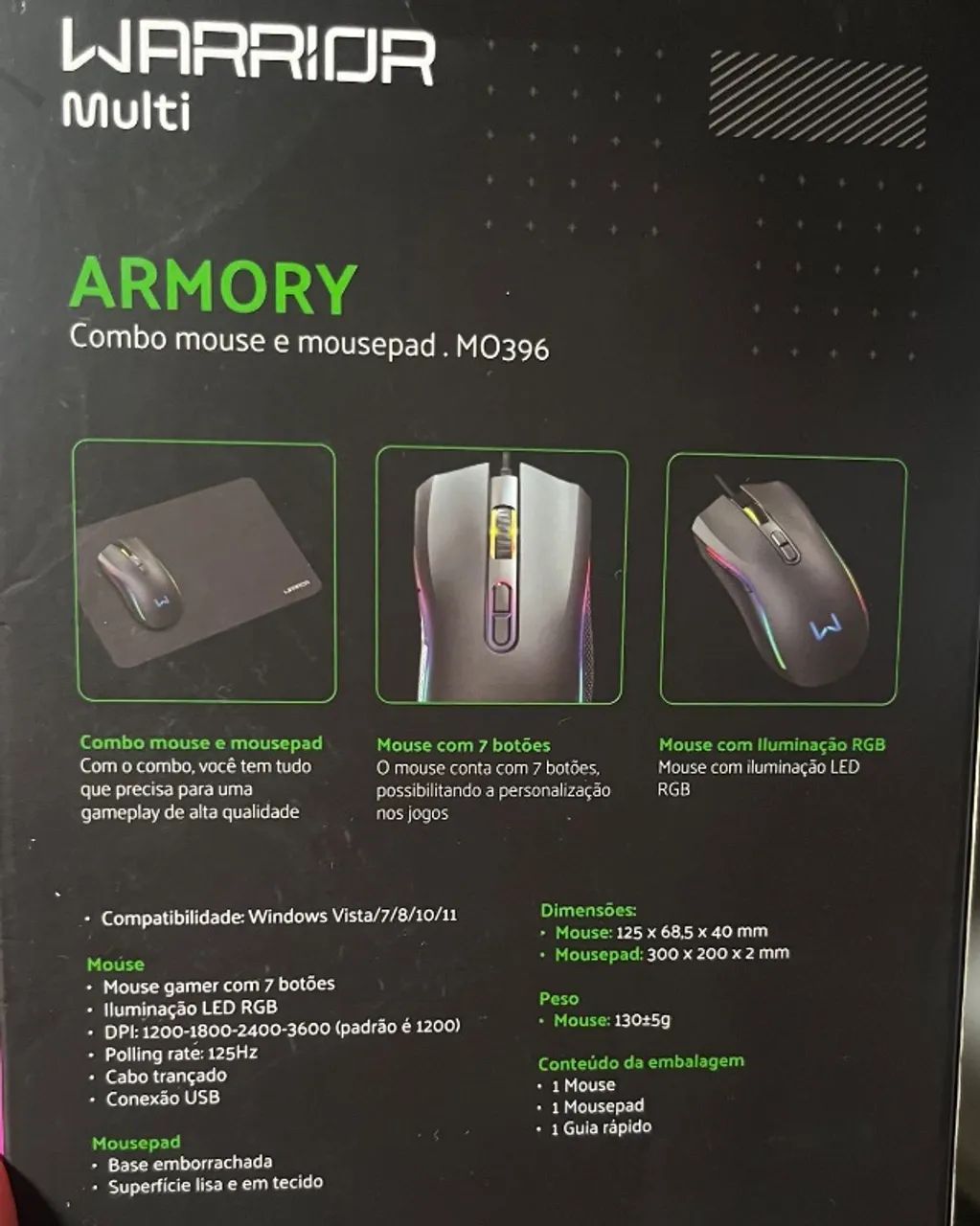 Notebook Samsung + Mouse Warrior RGB - Foto 5