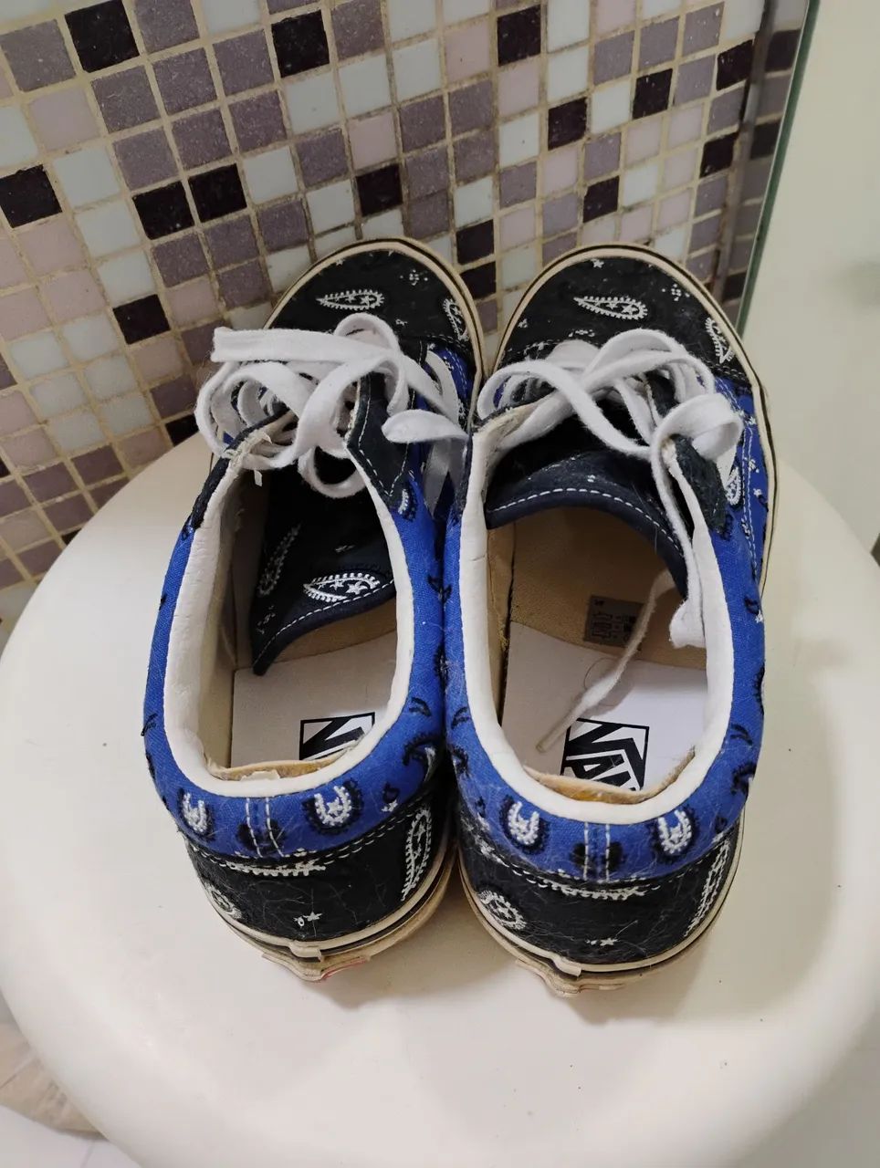 Tênis vans Azul e preto Stars - 41 - Foto 4