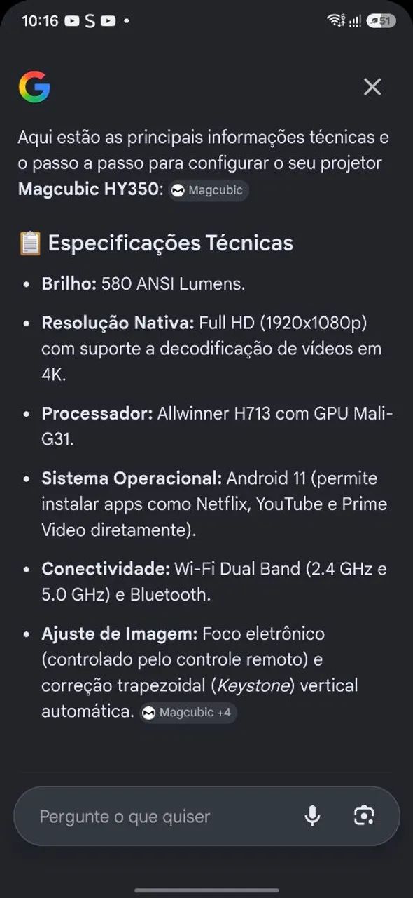 Projetor de ótima qualidade  - Foto 4