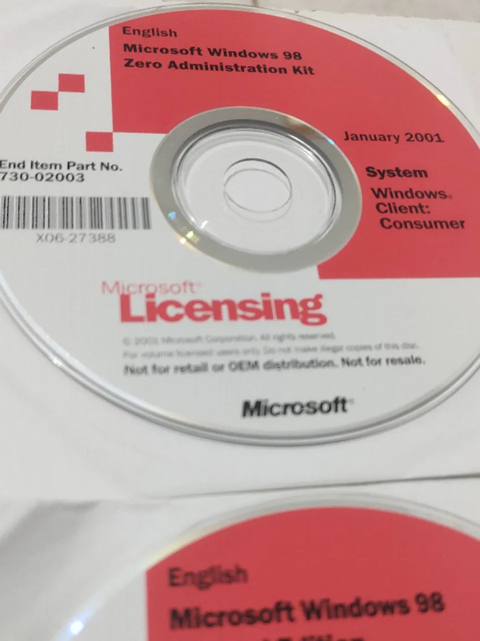 Cd Anos 90 Coleção original Windows 98 Kit Completo Original MSDN - Foto 5