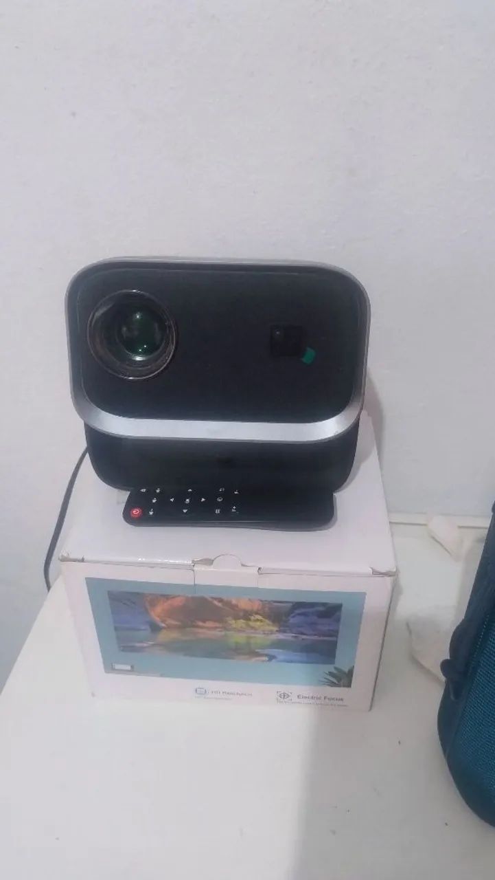 Projetor top 4k com unitv vitalicio - Foto 2