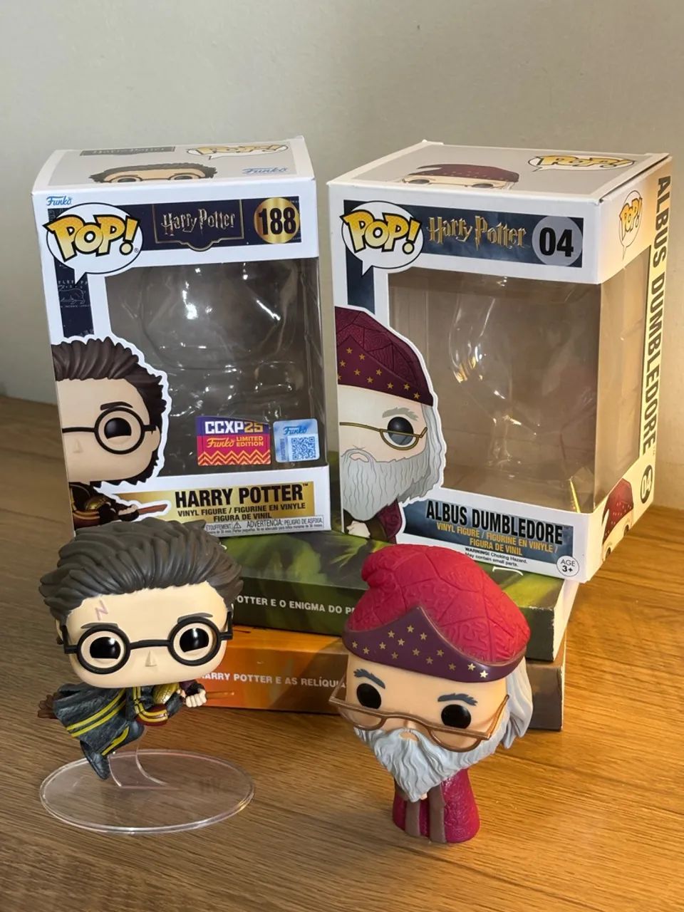 Funko Harry Potter Exclusivo CCXP 2025 + Funko Dumbledore - Foto 2