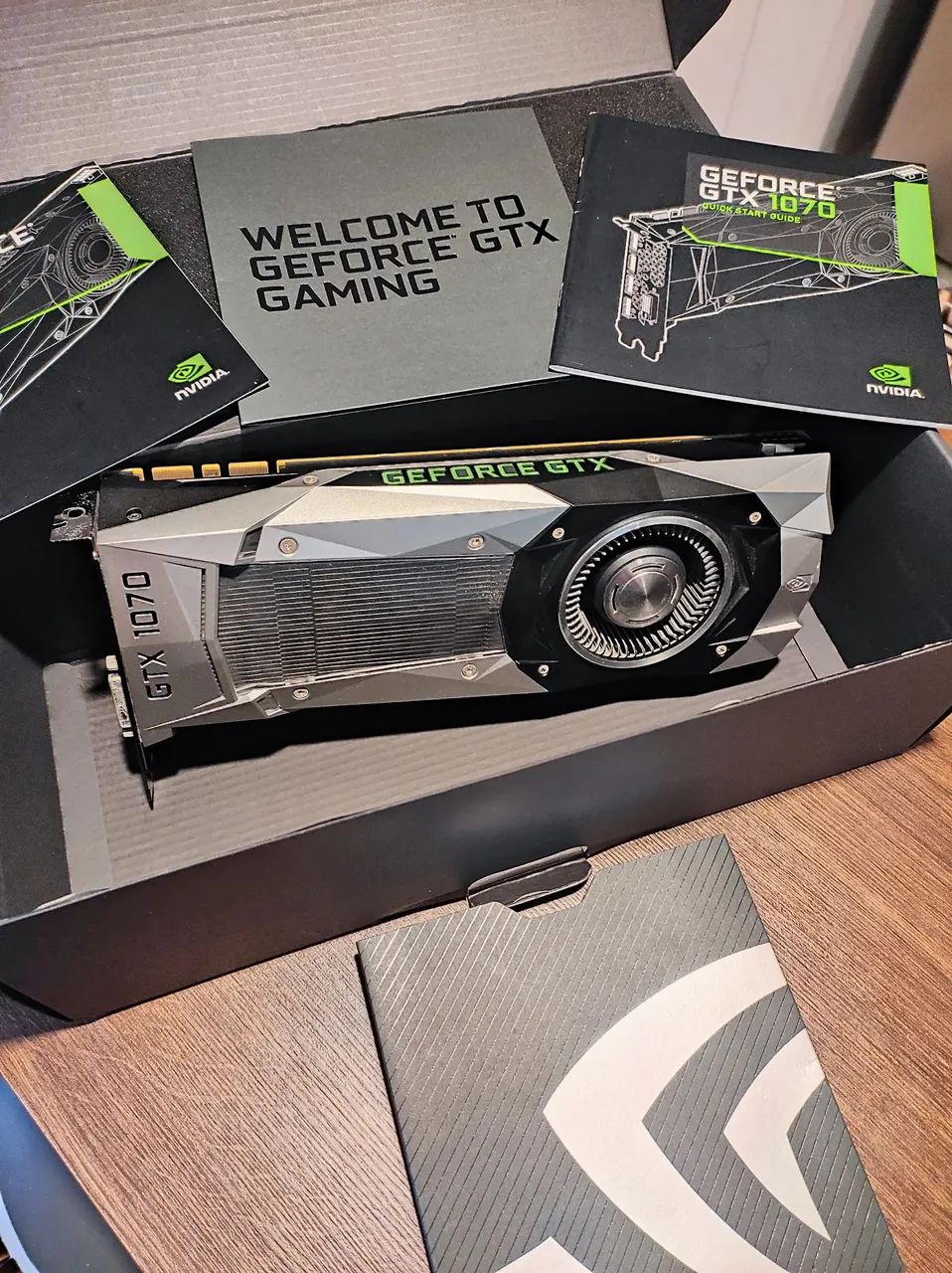 Placa de vídeo Geforce GTX 1070 8gb Founders Edition