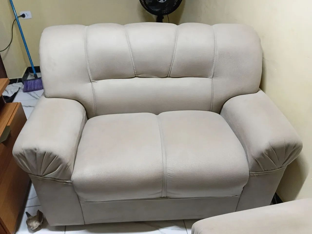 Conjunto de sofás seminovos  - Foto 3