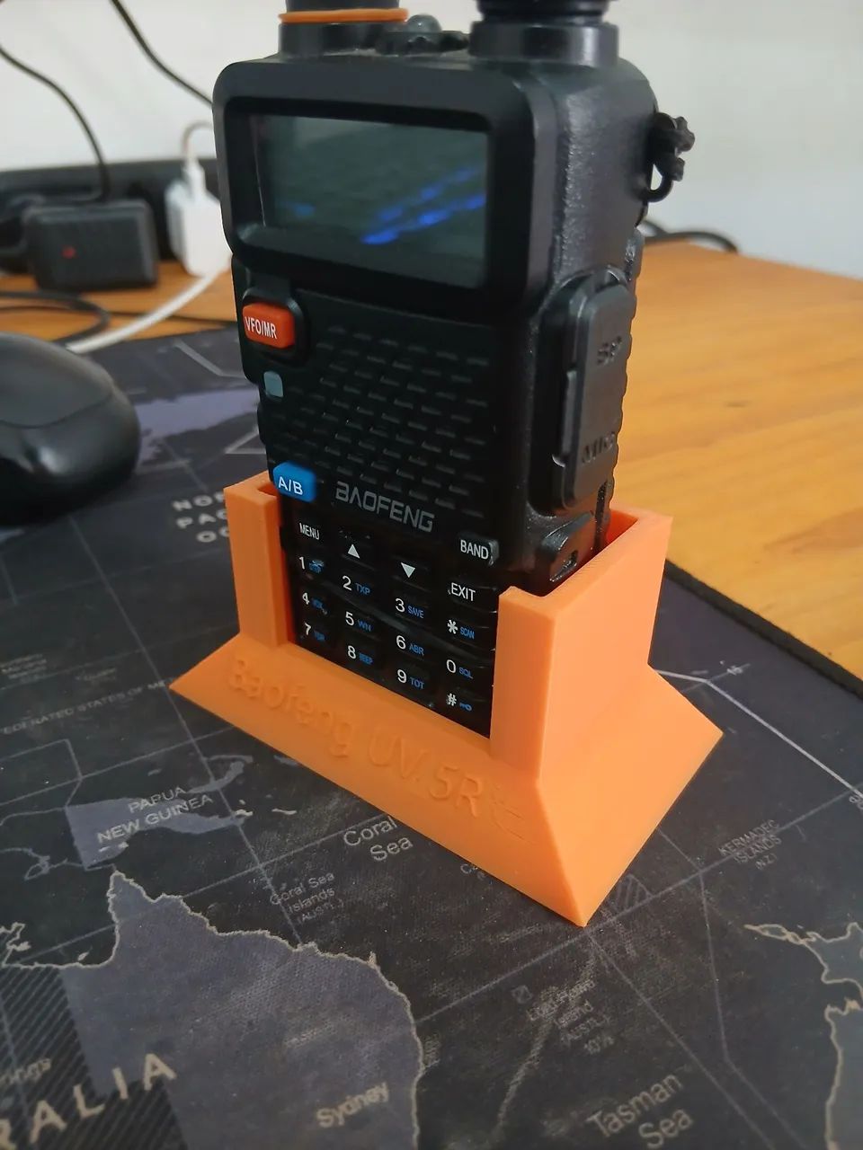 Suporte de mesa para rádio uv 5r