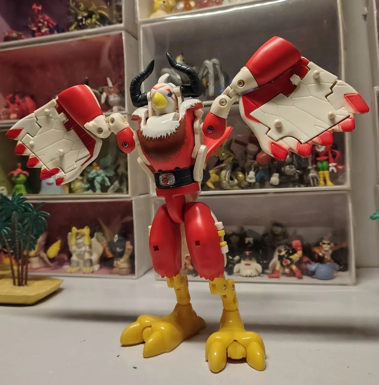 Boneco do digimon adventure 02 - Tailmon, Aquilamon & Silphymon Digivolving - Foto 2