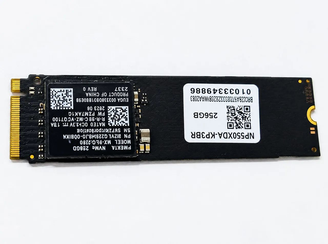 Nvme Samsung 256gb