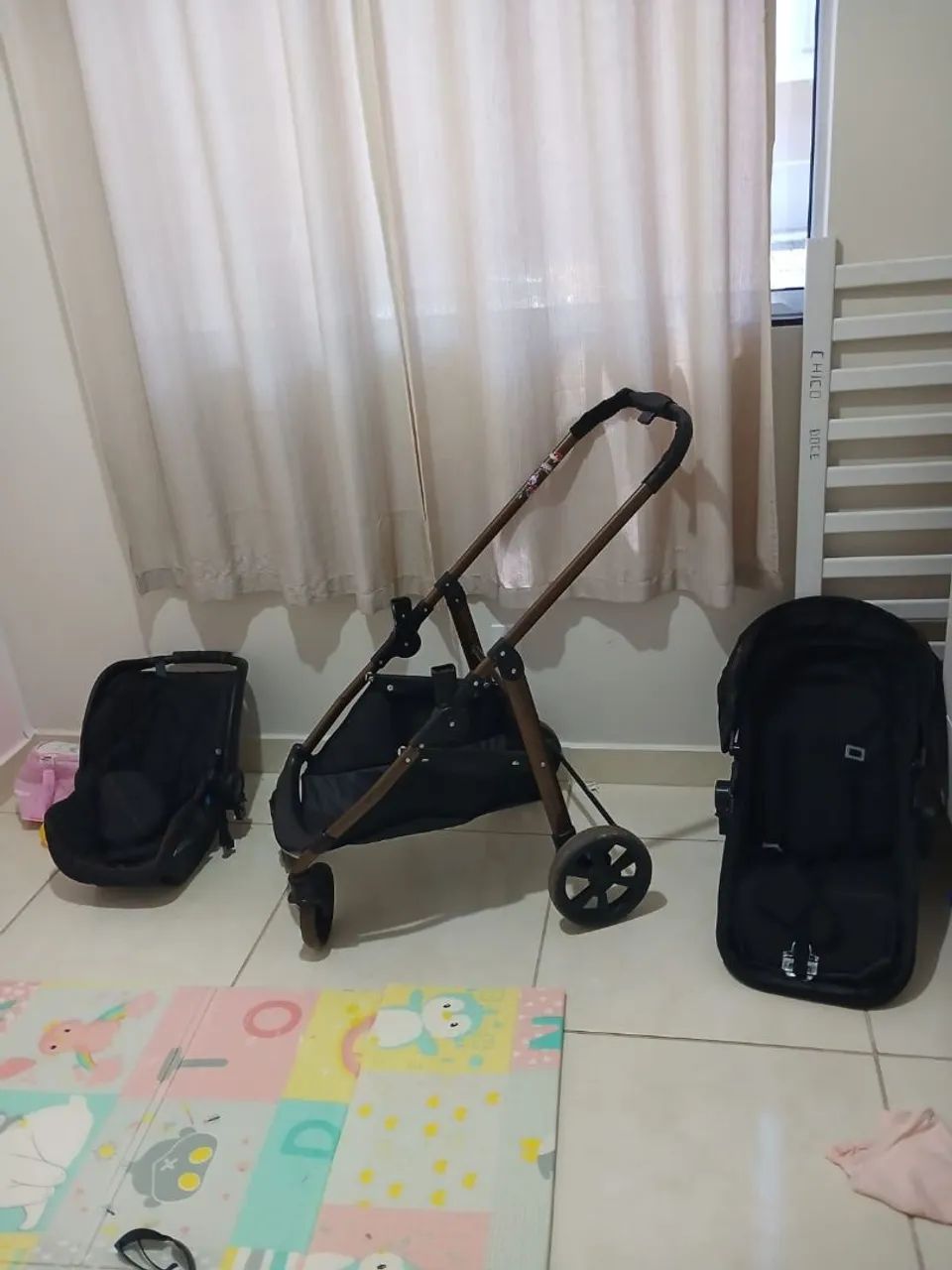 Carrinho Moisés+bebê confort - Foto 2