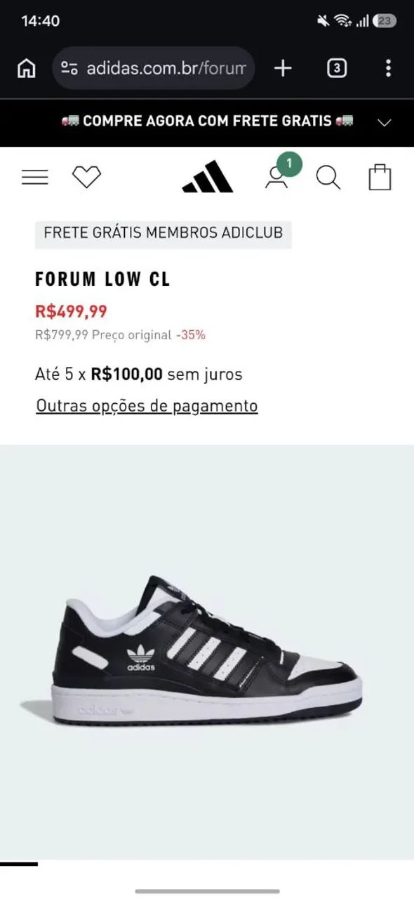 Adidas Forum Low CL - Foto 3