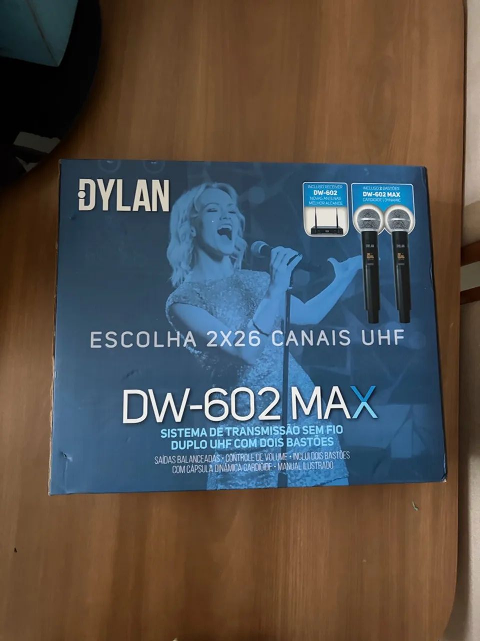 Microfone sem fio duplo Dylan - Foto 5