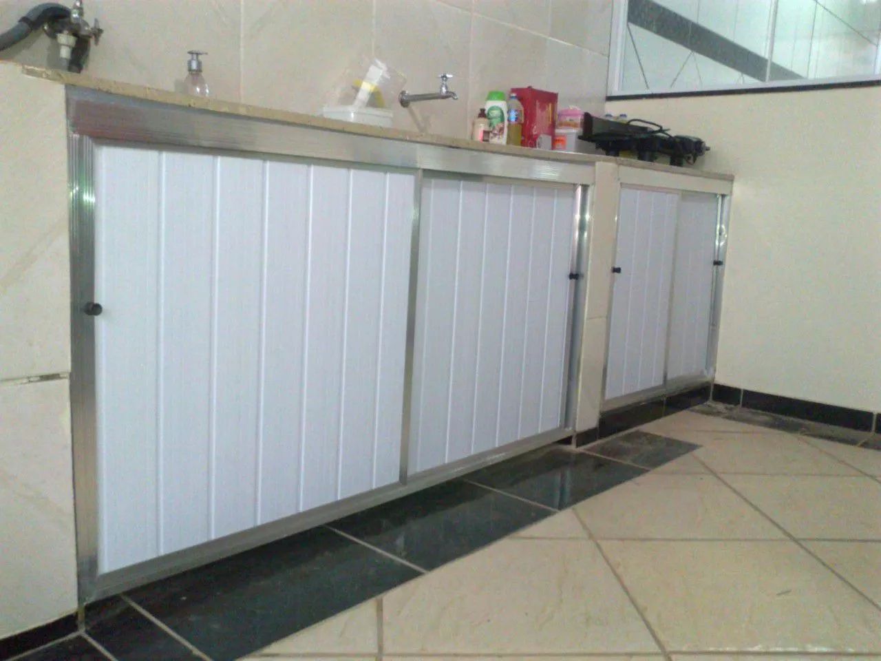 Fechamento de pia em PVC  - Foto 5