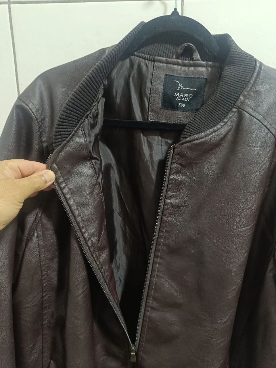 Jaqueta masculina couro  - Foto 3