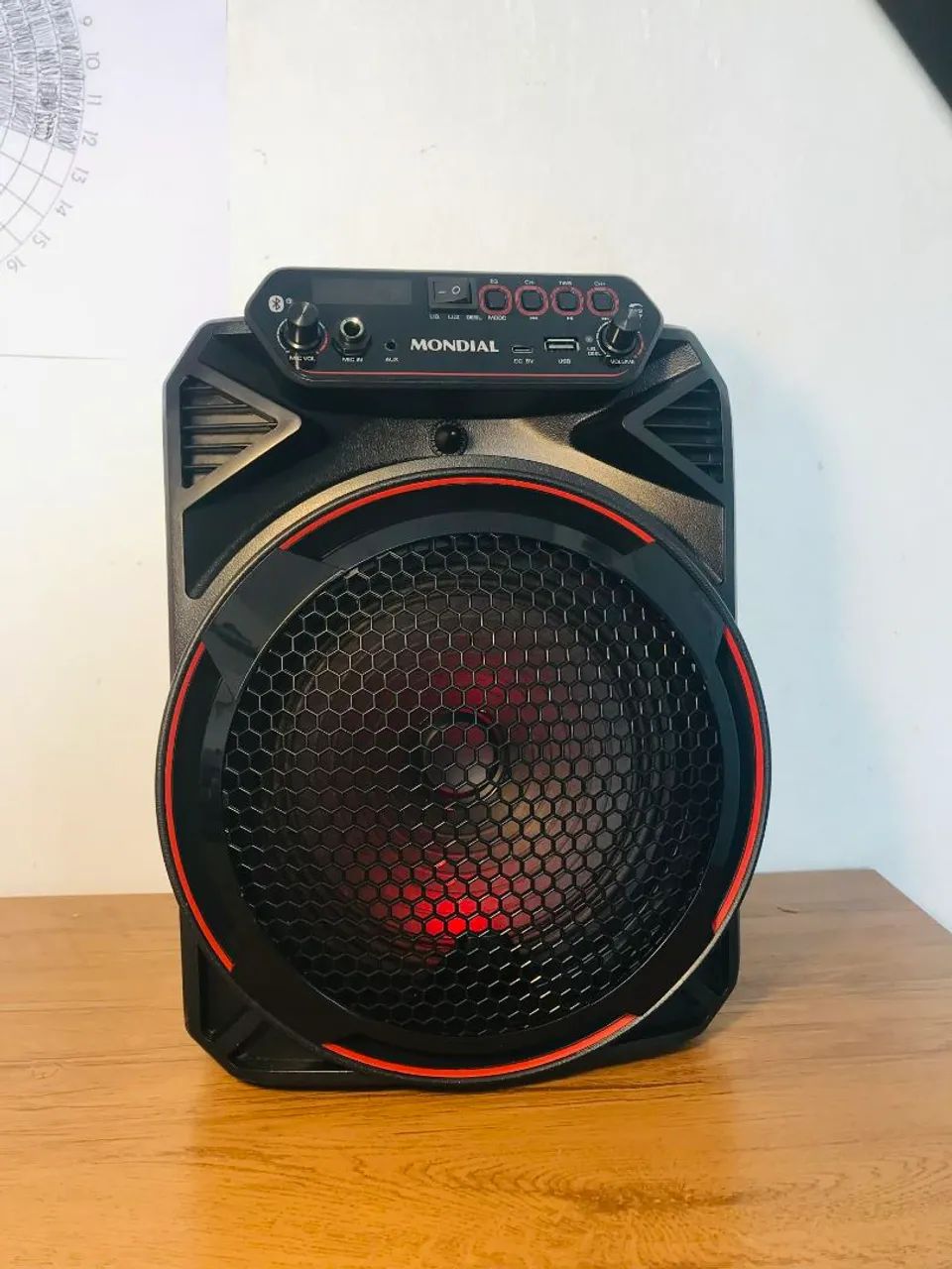 Caixa de Som Bluetooth Mondial Connect Party 150W RMS Nova - Foto 3
