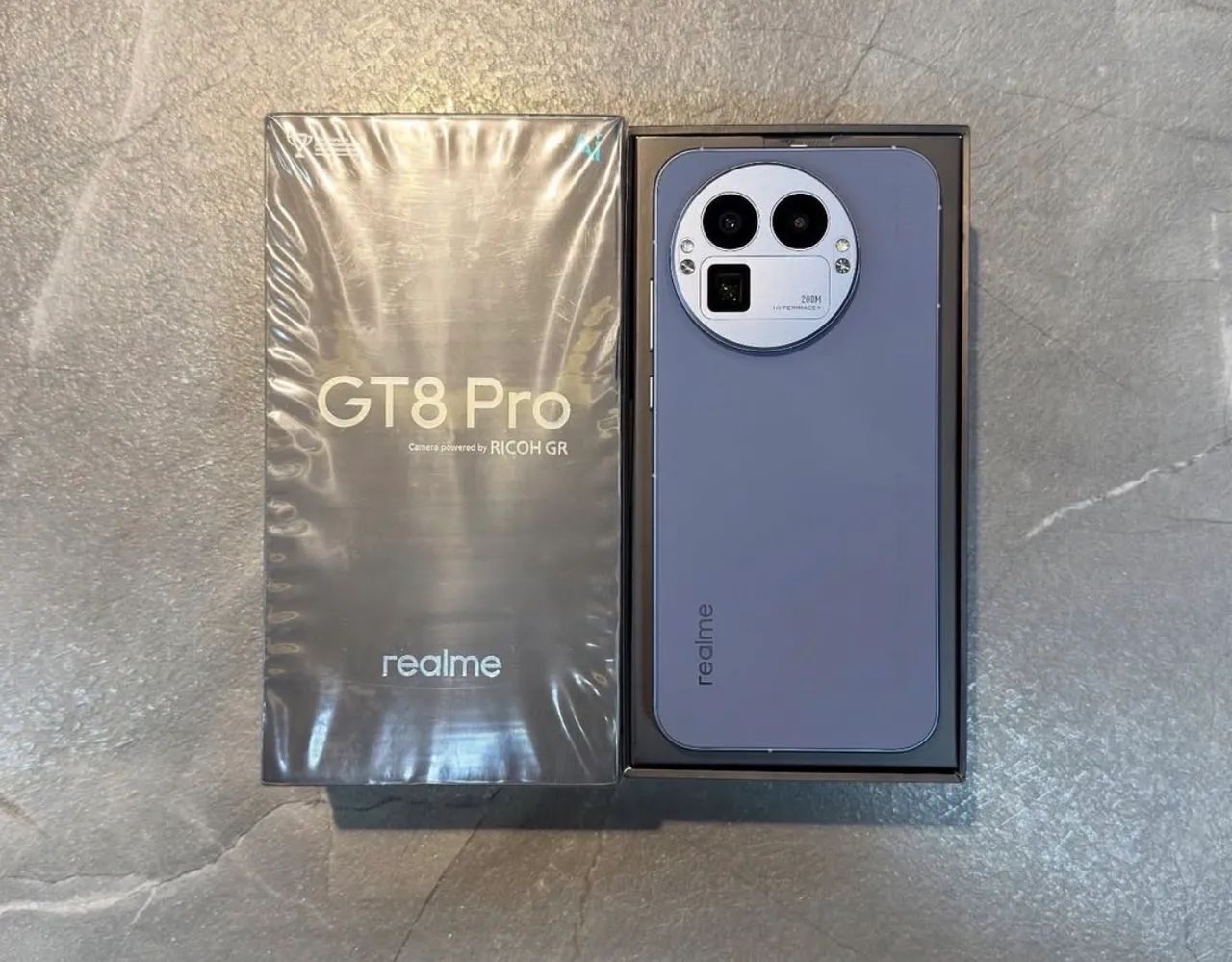Celular Realme GT8 Pro 5G 512GB 12GB RAM Branco Azul Lacrado