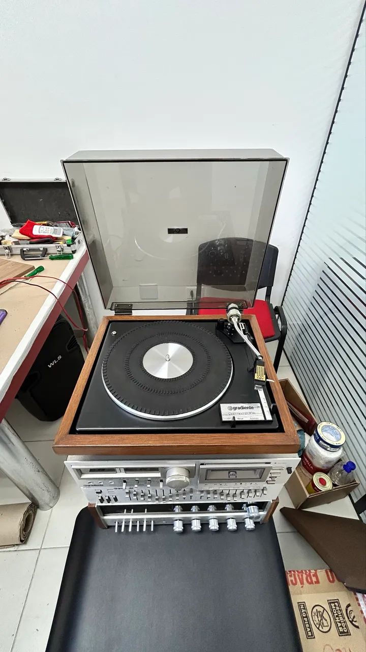 Toca-Discos Gradiente 830S - Revisado e Funcionando Perfeitamente - Foto 2