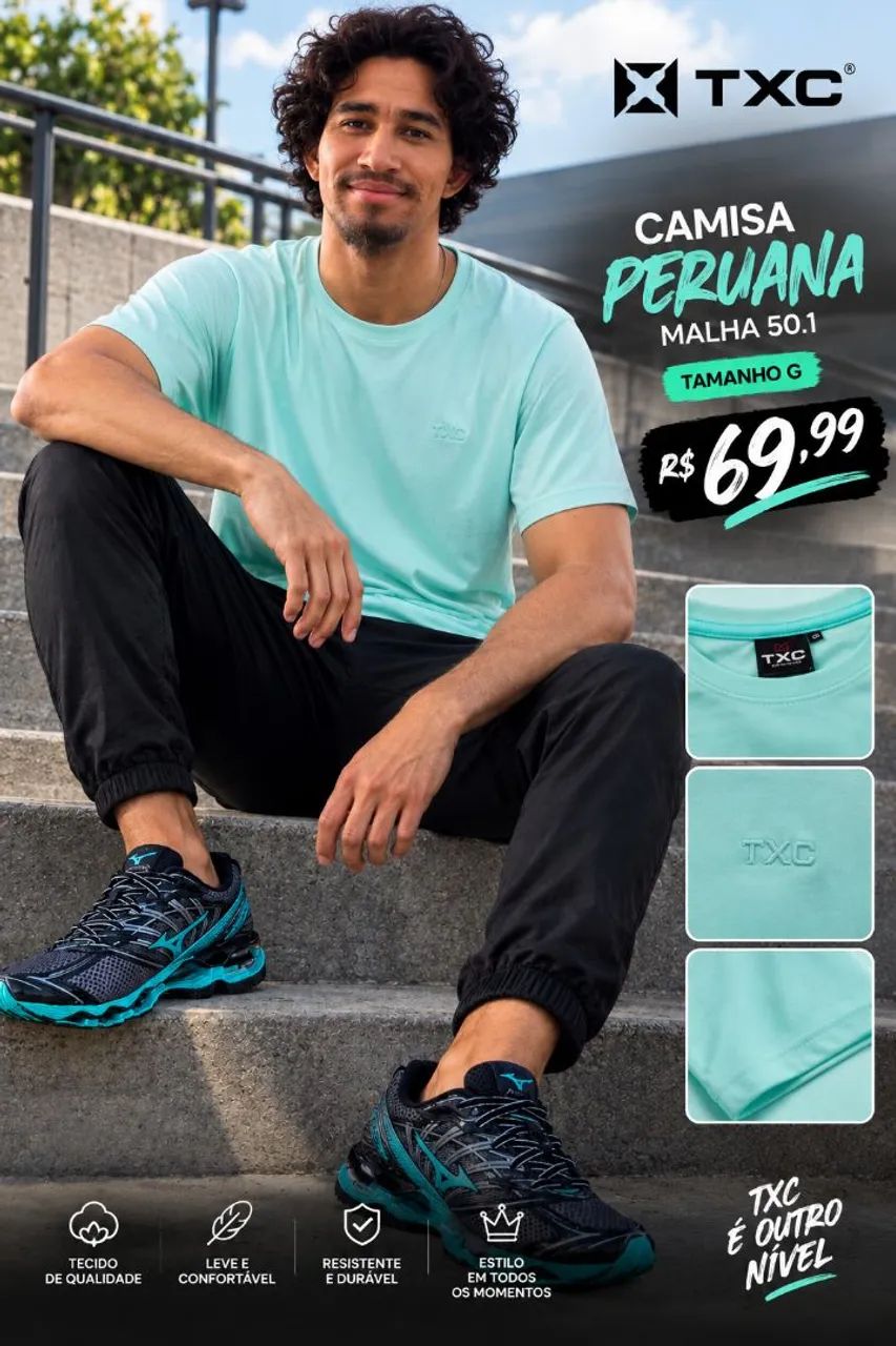 Camisas peruanas, malha 50.1 - Foto 5