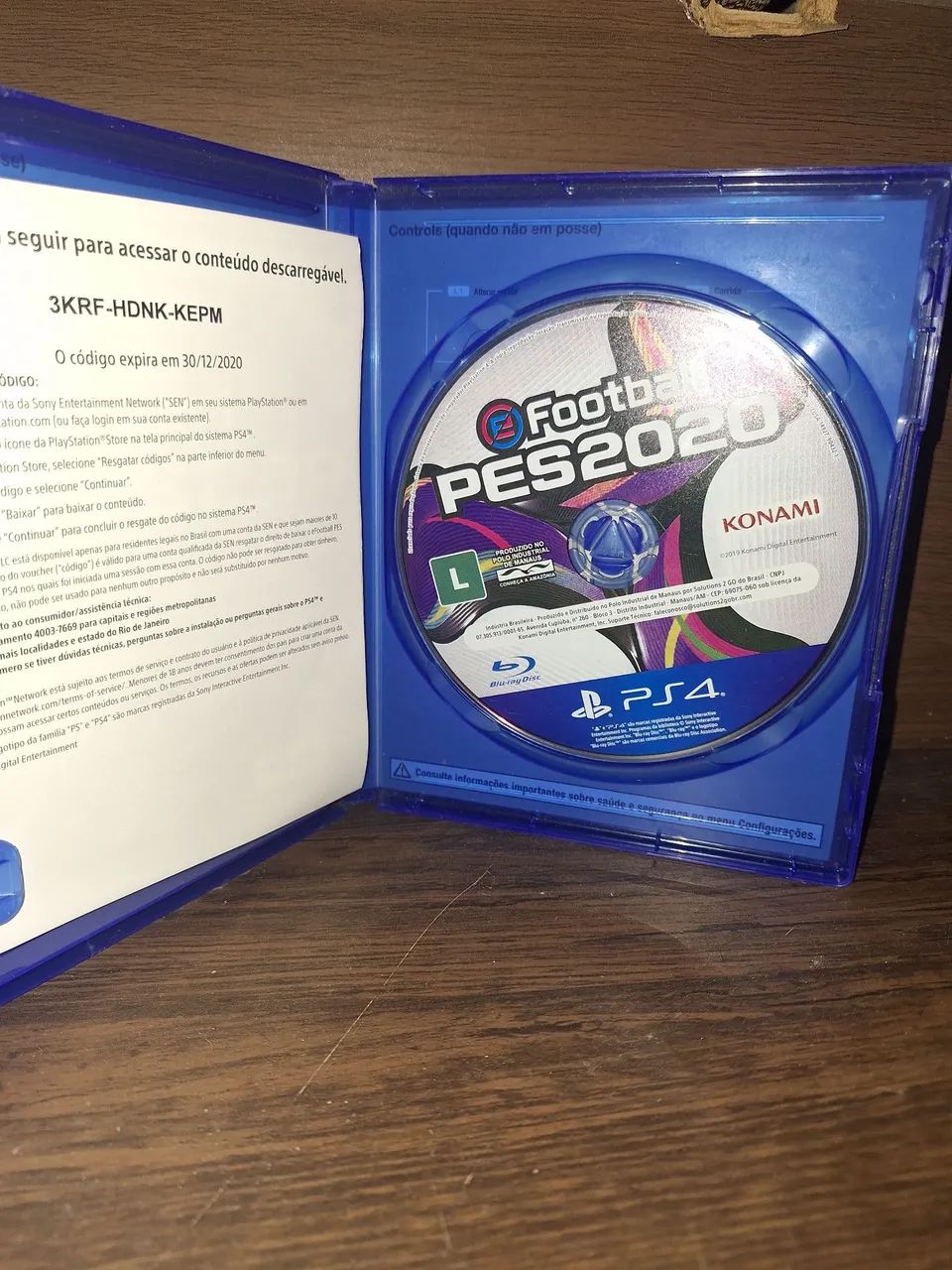 Pes 2020 ps4 raro