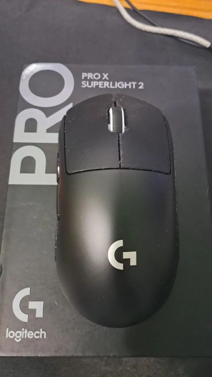 Mouse Logitech GPROX Superlight 2 Dots Xraypad Obsidian AIR  - Foto 2