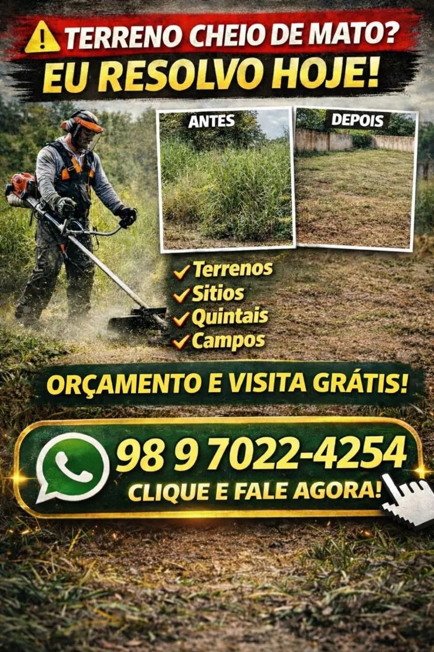 Roço de terrenos sítios chácara etc  - Foto 2