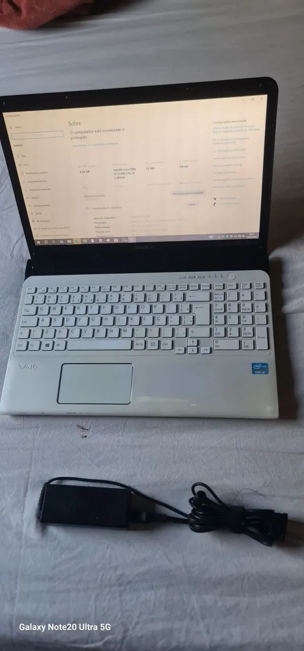 Sony vaio branco - Foto 5