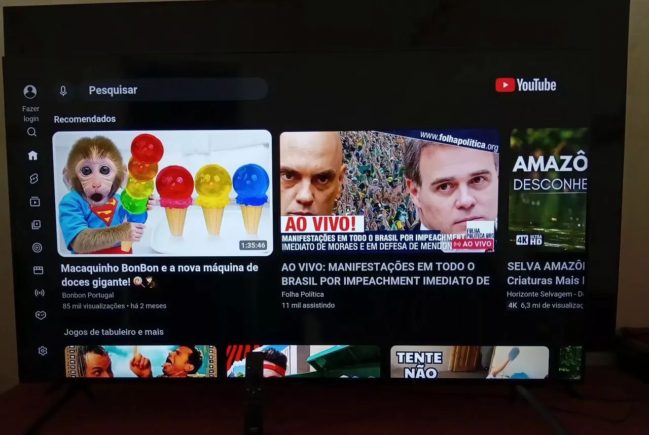 Tv smart Samsung 4k 50 polegadas  - Foto 4