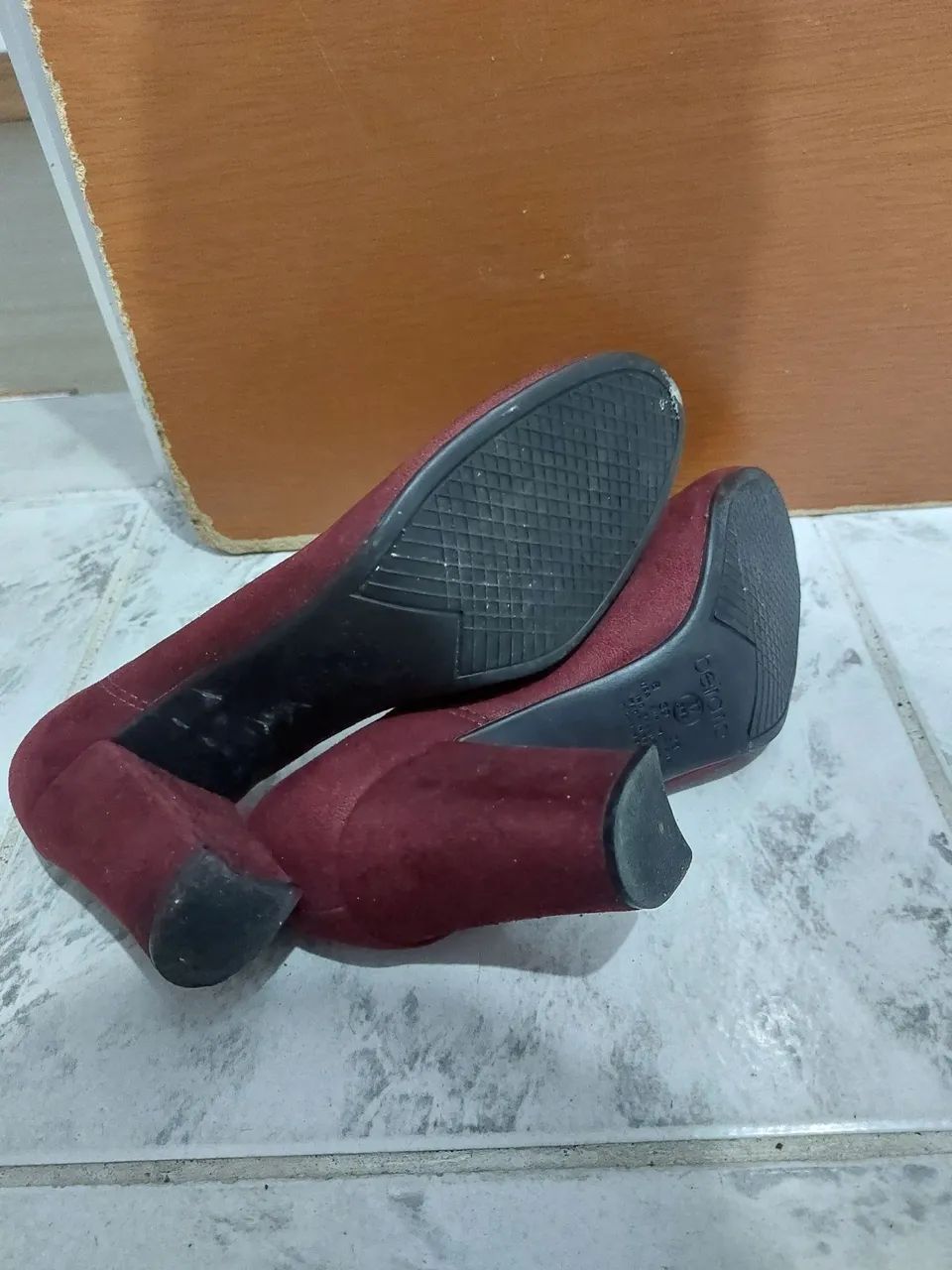 Sapato Vermelho - Tamanho 37 - Foto 4