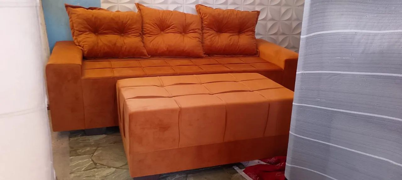 Sofá super confortável pronta entrega 