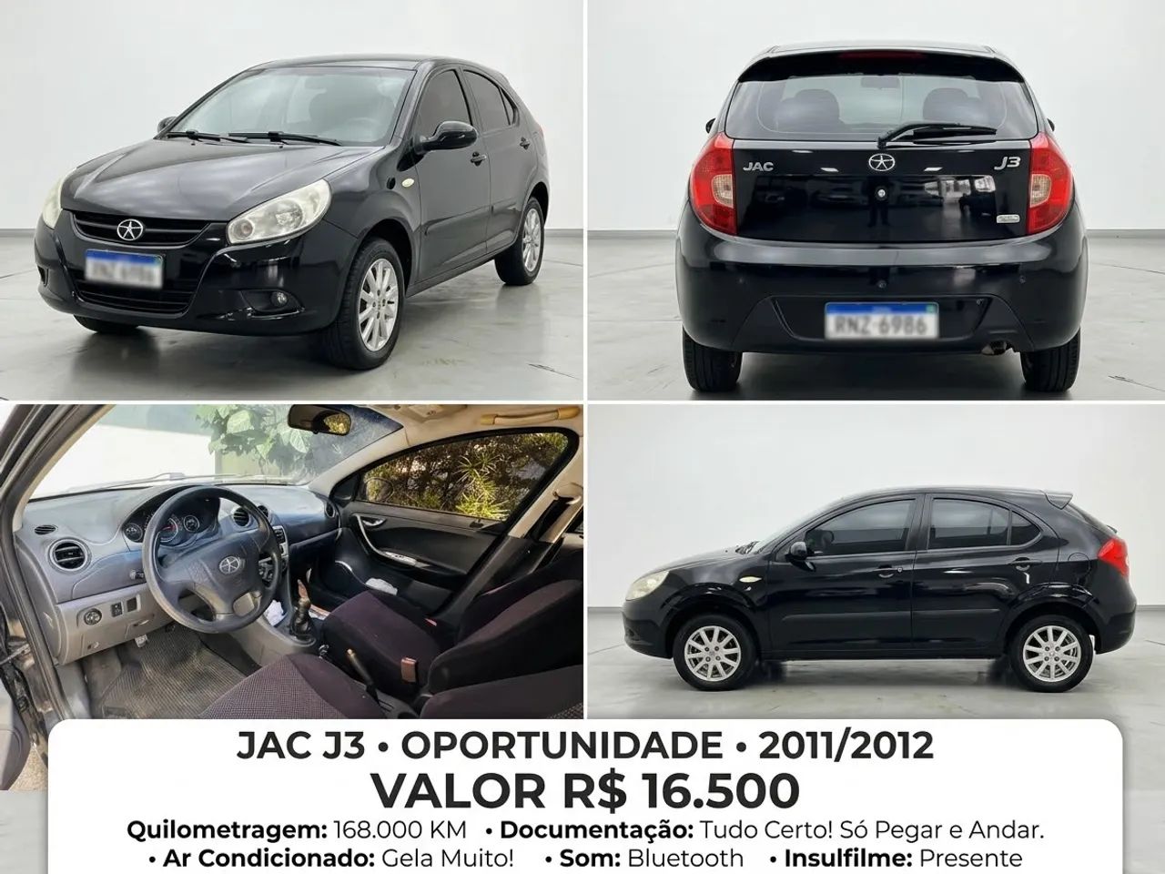 JAC J3 1.4 16V 5P Mec. 2012