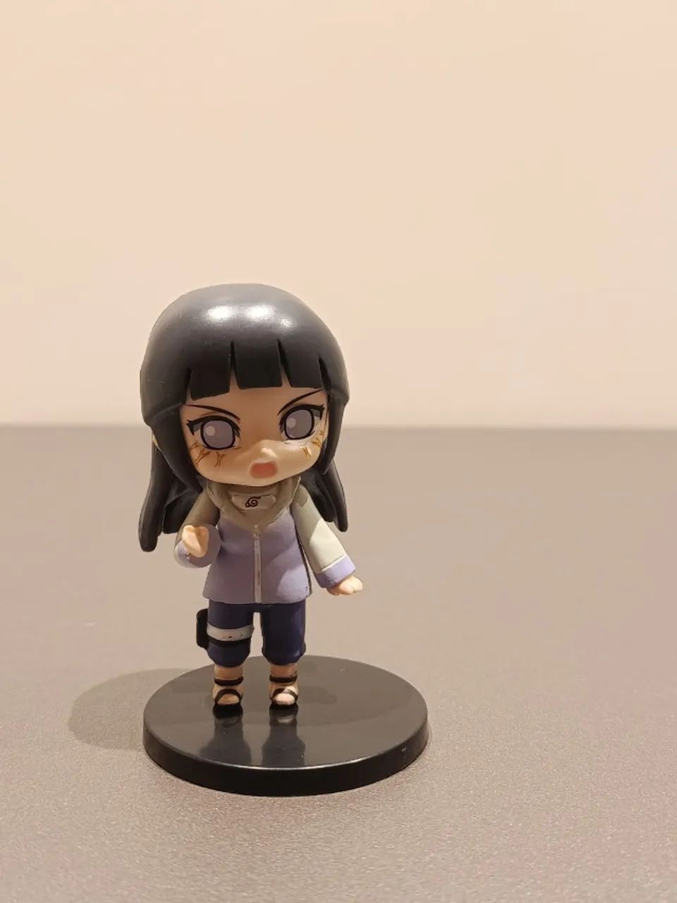 miniatura hinata hyuga - naruto (com base)