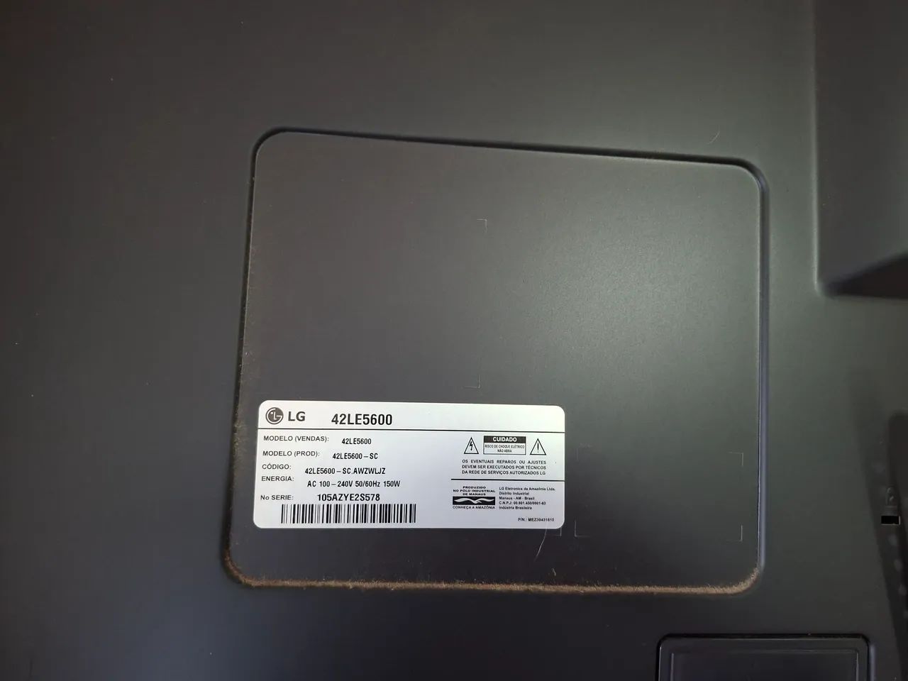 Vendo TV LG FULL HD 42 polegadas. Não  é  Smart. - Foto 2
