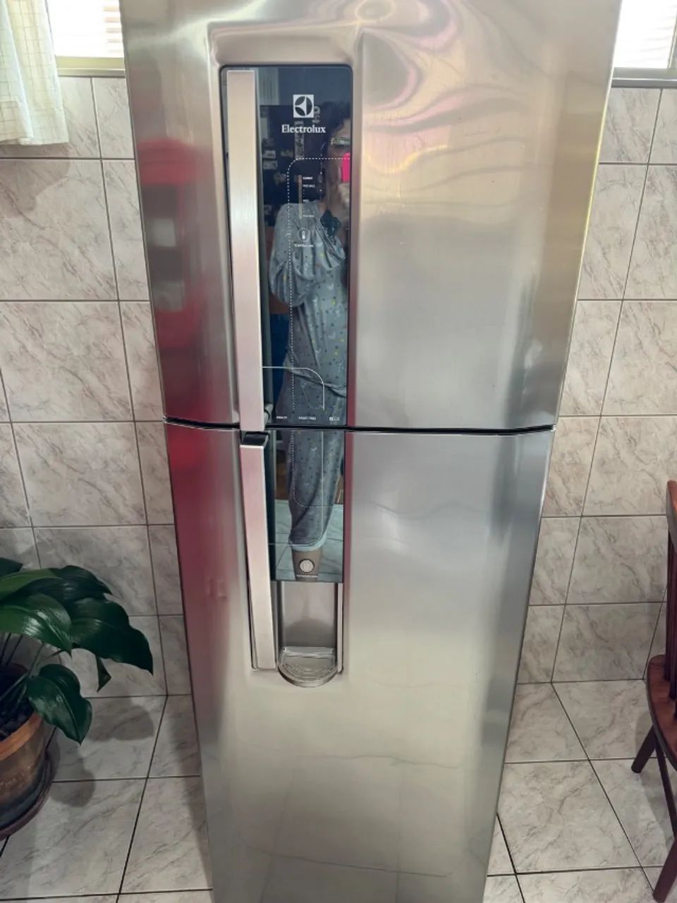 Geladeira Electrolux em inox-oportunidade única 