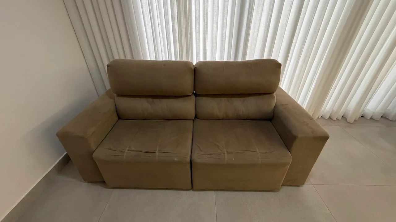 Sofá retrátil 2 lugares *parcelo* - Foto 4