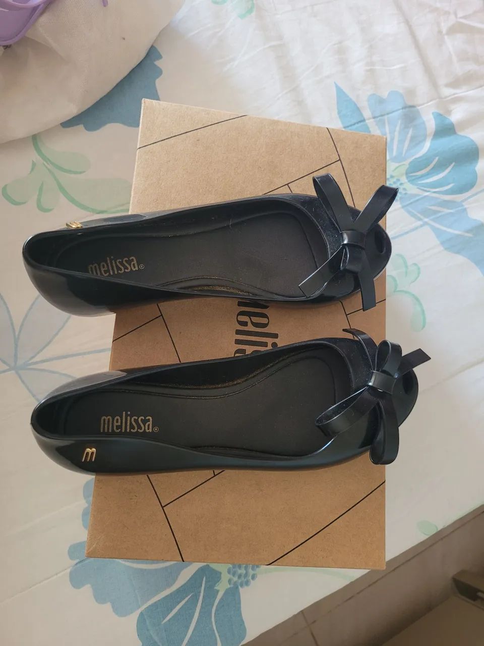 Sapatilha  melissa ultragirl bow preta  - Foto 2