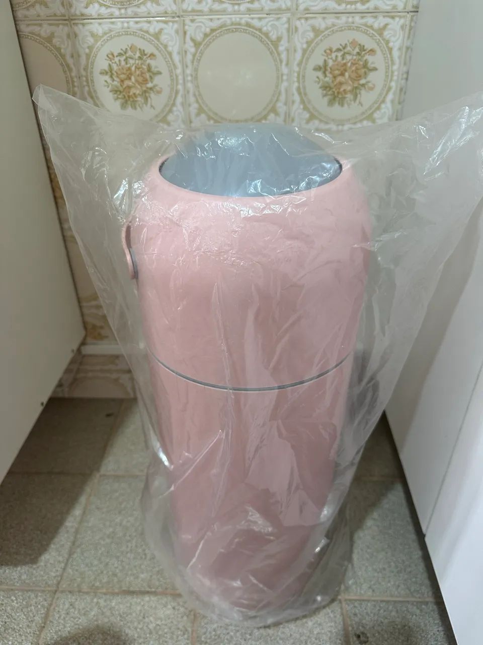 Lixeira antiodor rosa - Foto 2
