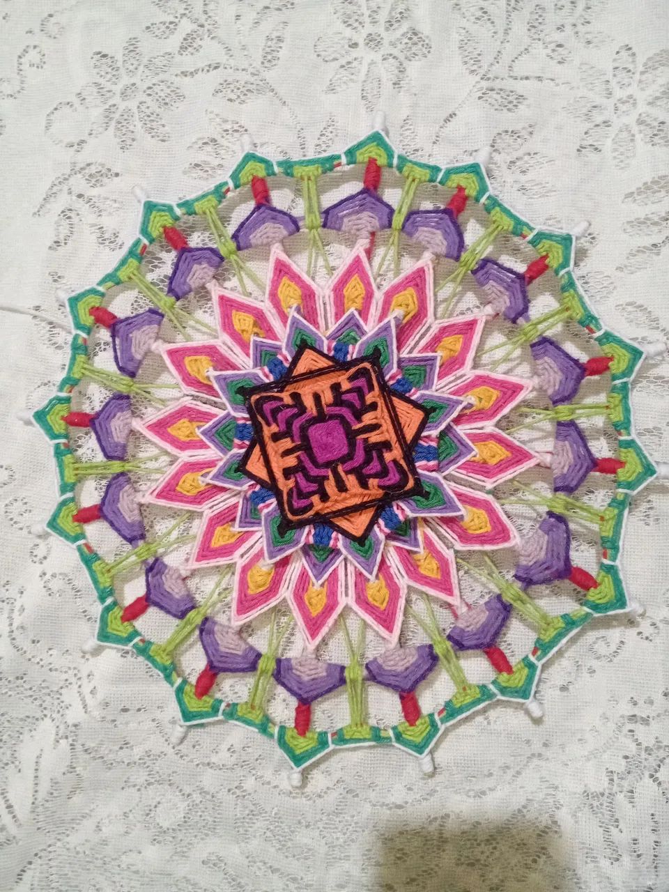 Mandalas de Barbante