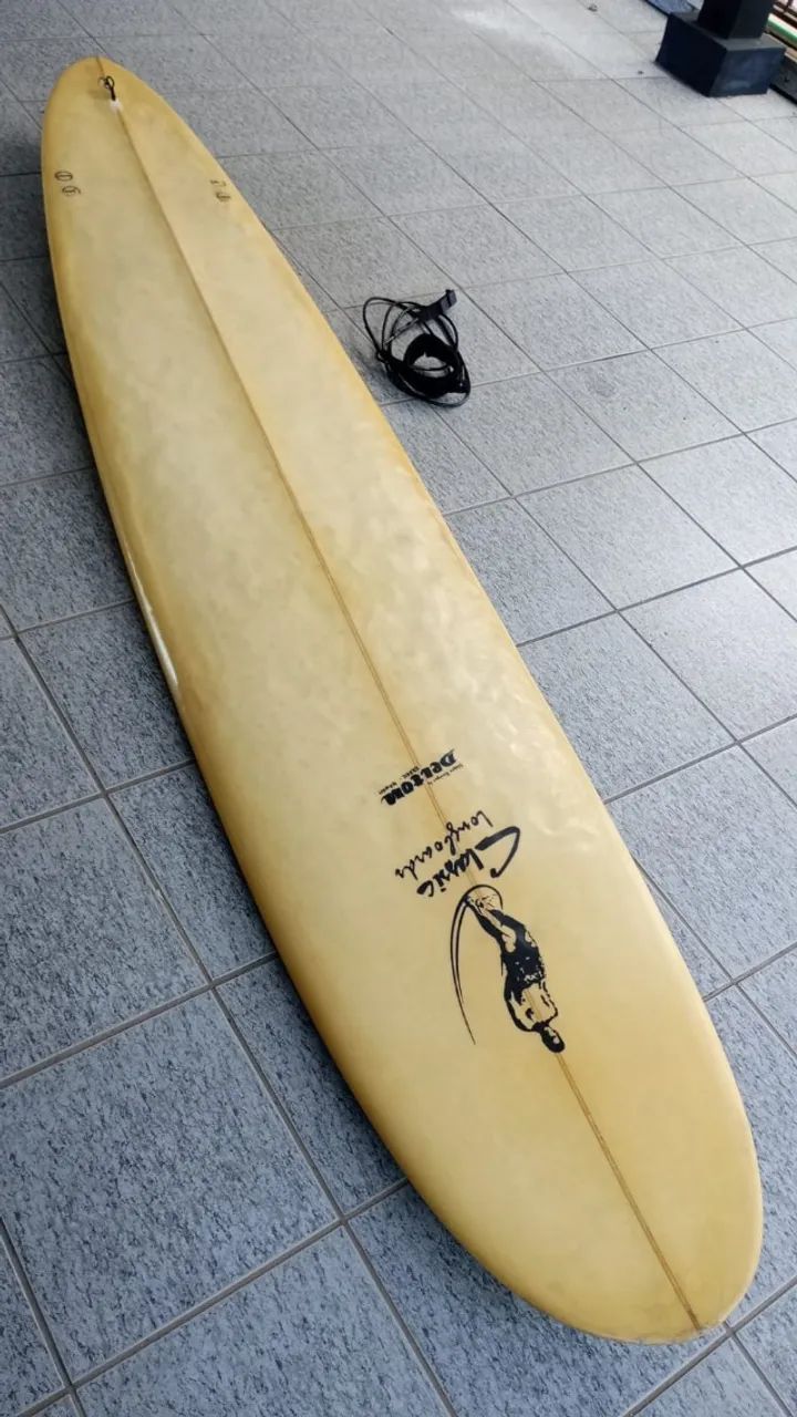 prancha de surf longboard, prancha long board, long 9.1, classic longboard, long board 9  - Foto 4