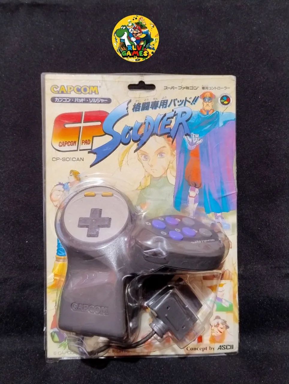 Controle CAPCOM SOLDIER PAD - Super Nintendo/Famicom