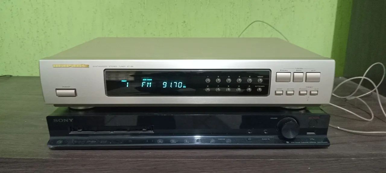 TUNER MARANTZ ST-55 ( com manual e nota fiscal  ) - Foto 5