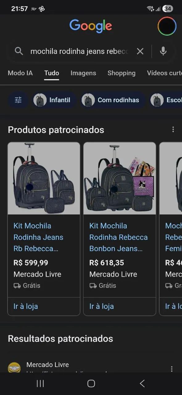 Mochila escolar  - Rebecca Bonbon