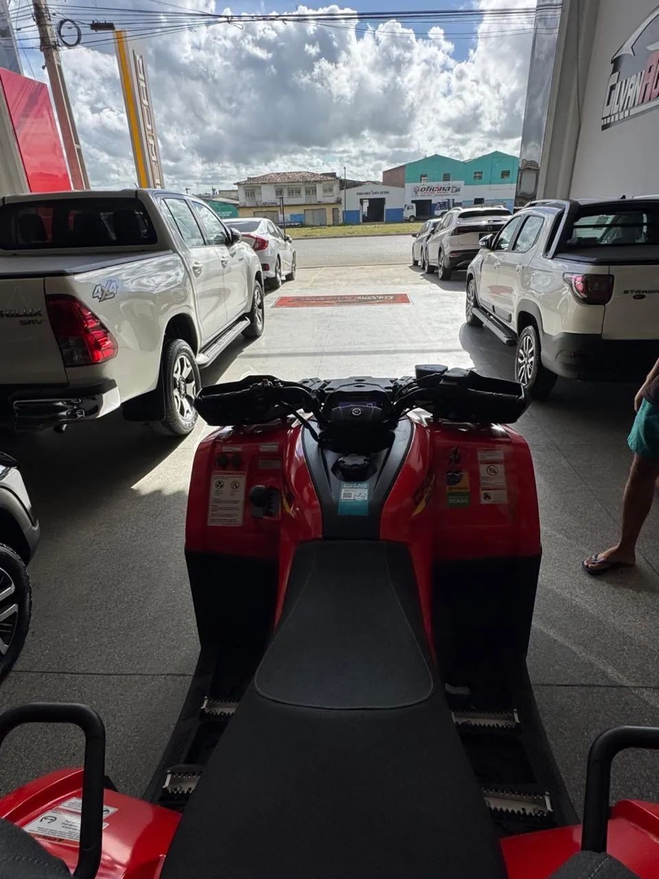 Quadriciclo cf moto 520 câmbio automático  - Foto 5