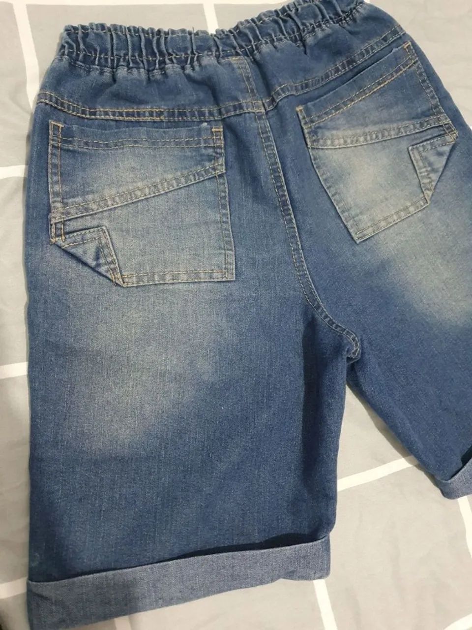 Bermuda jeans masculina 12 - Foto 5