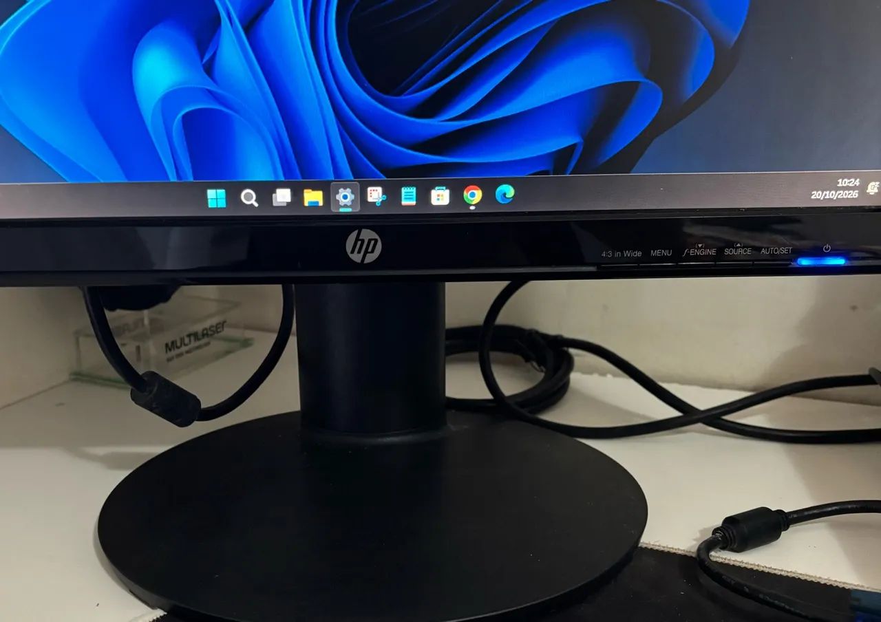 Monitor Usado Hp 60Hz  - Foto 2