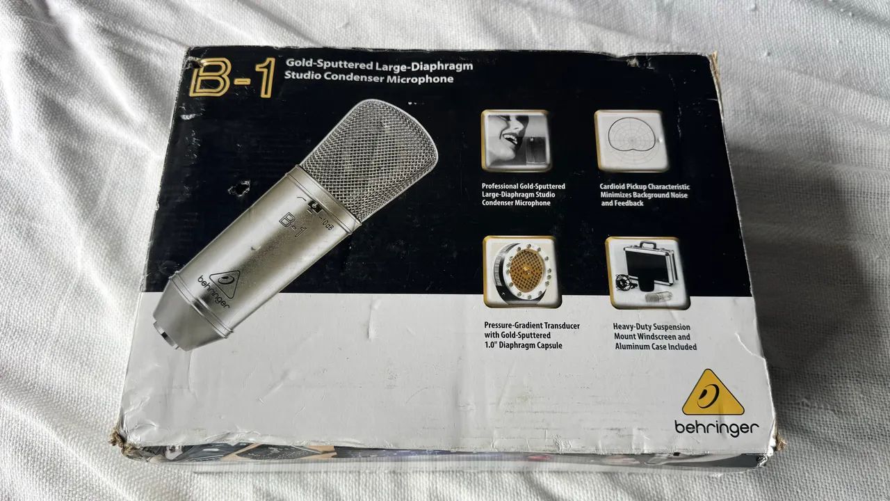 Microfone Behringer condensador B1 ZERO - Foto 4