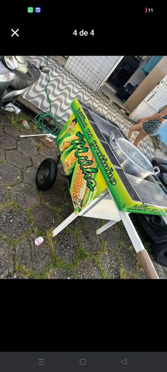 Carrinho de Milho