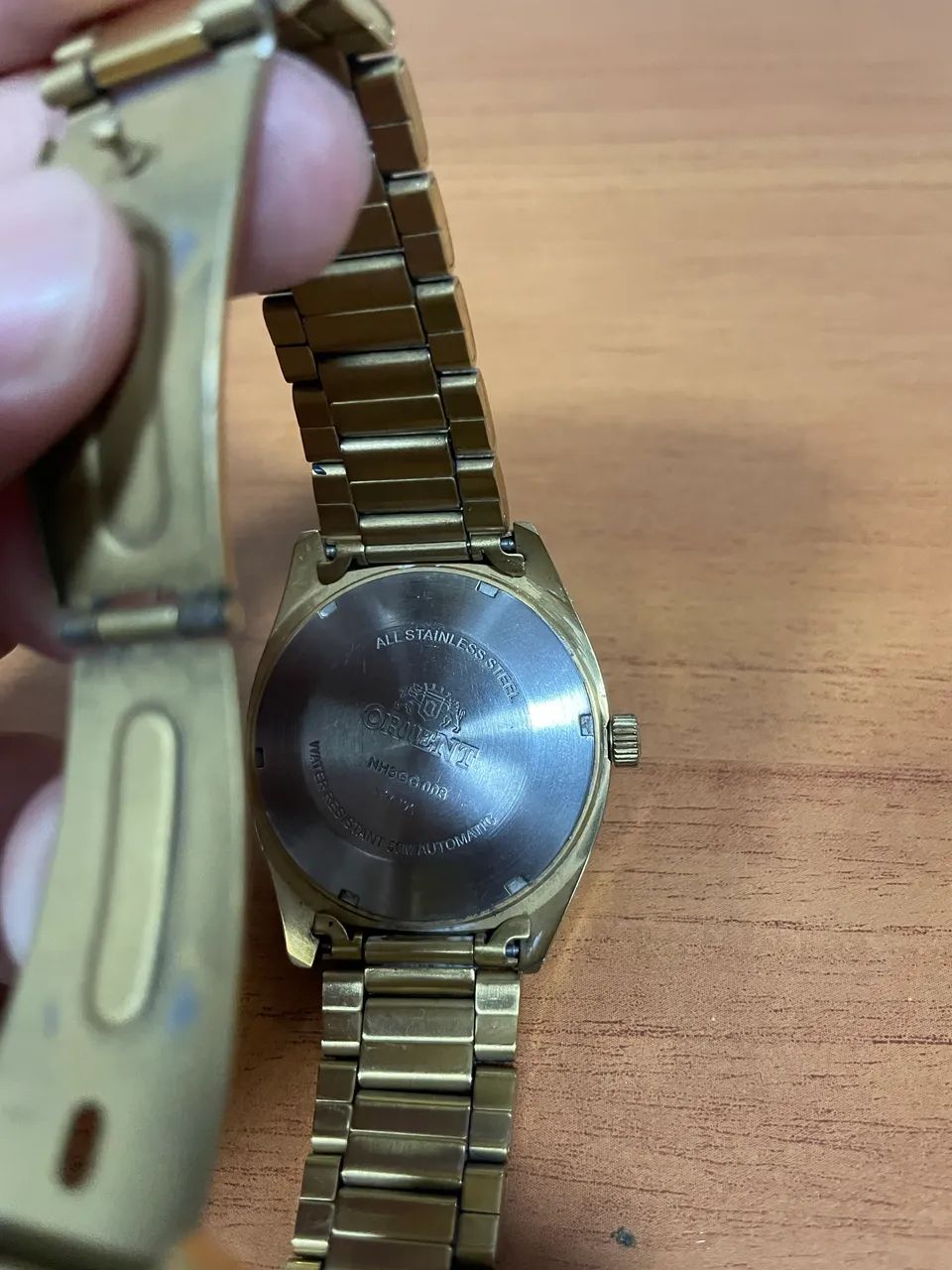 Relógio orient automático dourado  - Foto 3