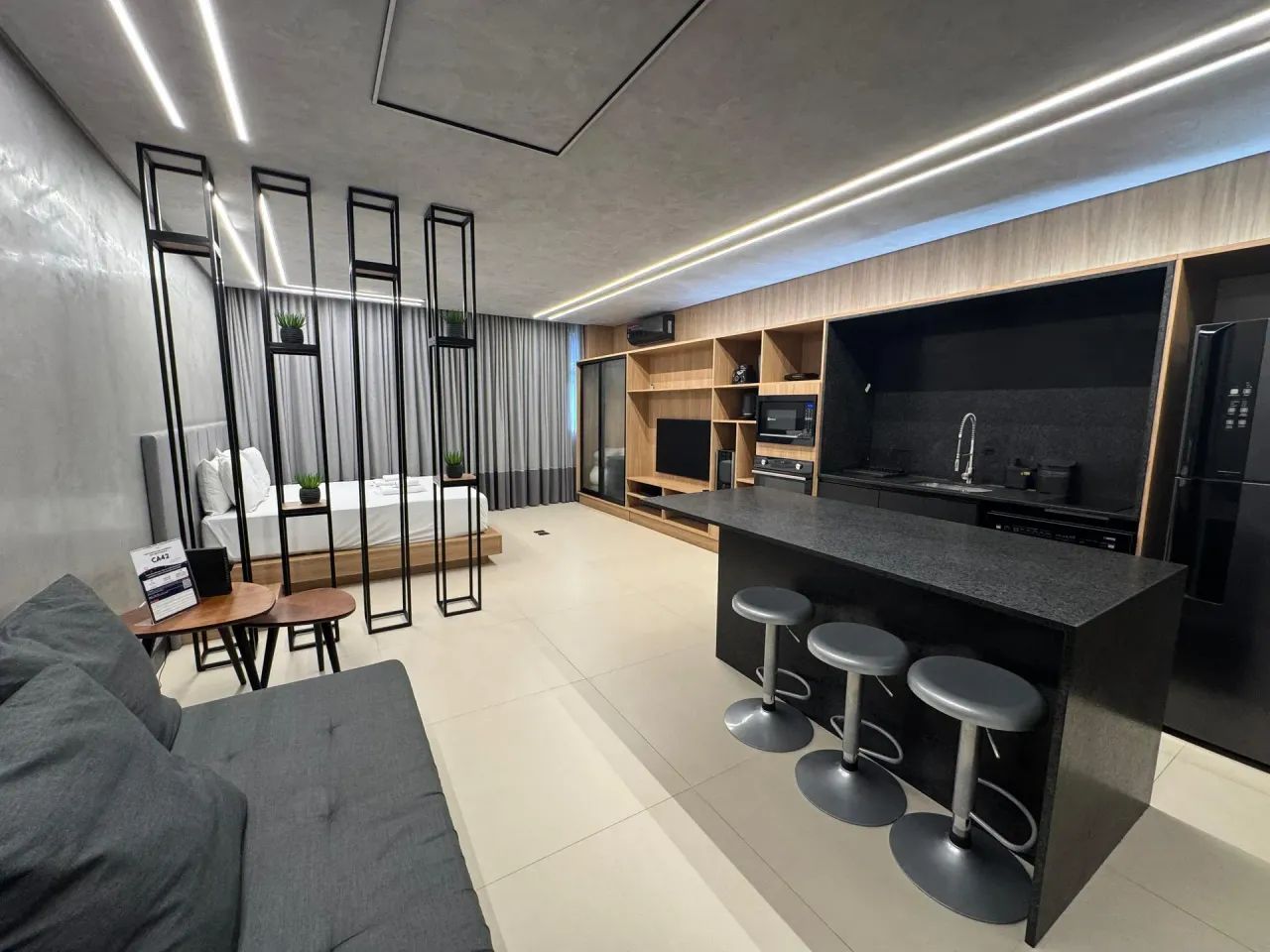 Studio incrível no Jardim Milano, no coração de Florianópolis - Foto 3