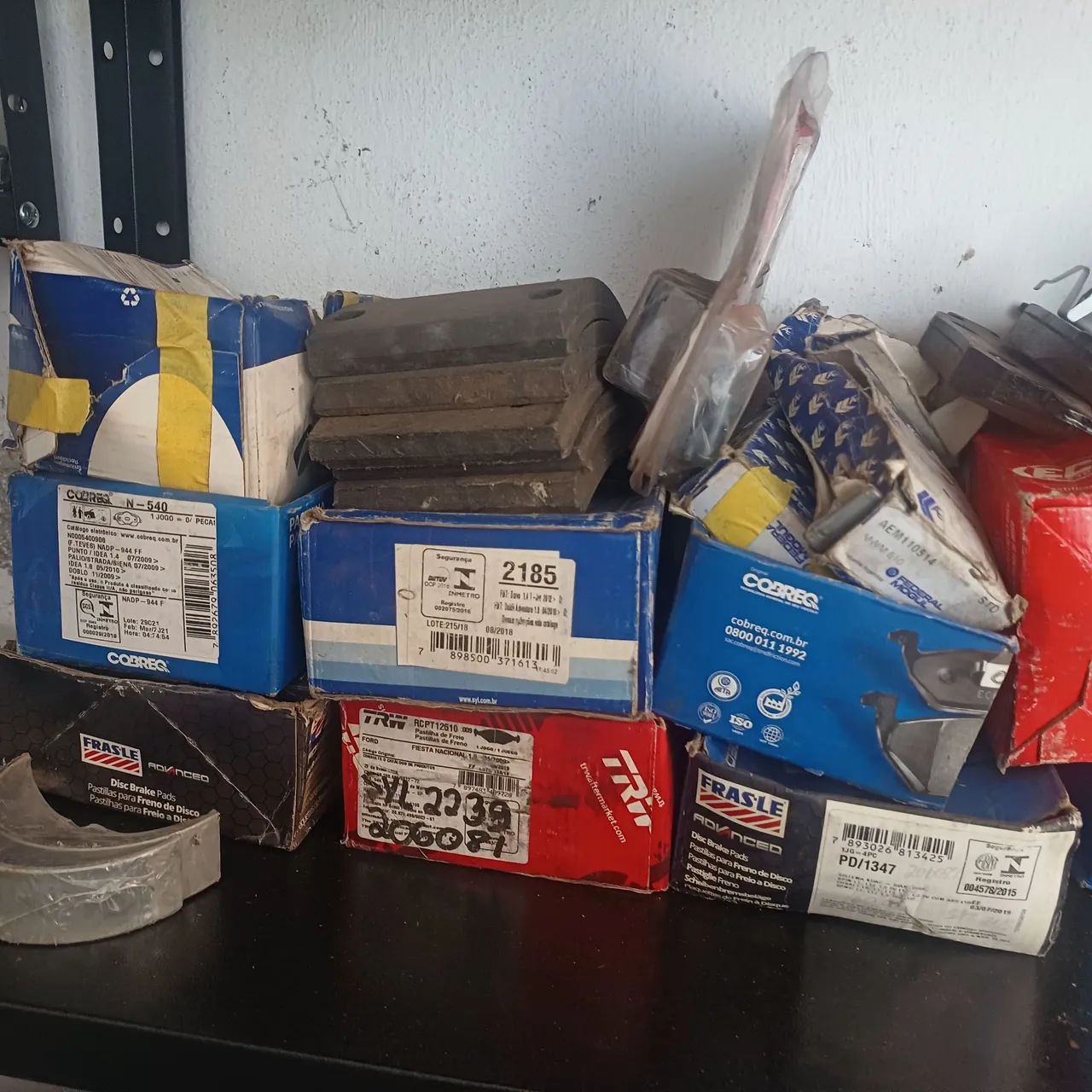 Pastilhas de freio e terminal de direção  - Foto 3
