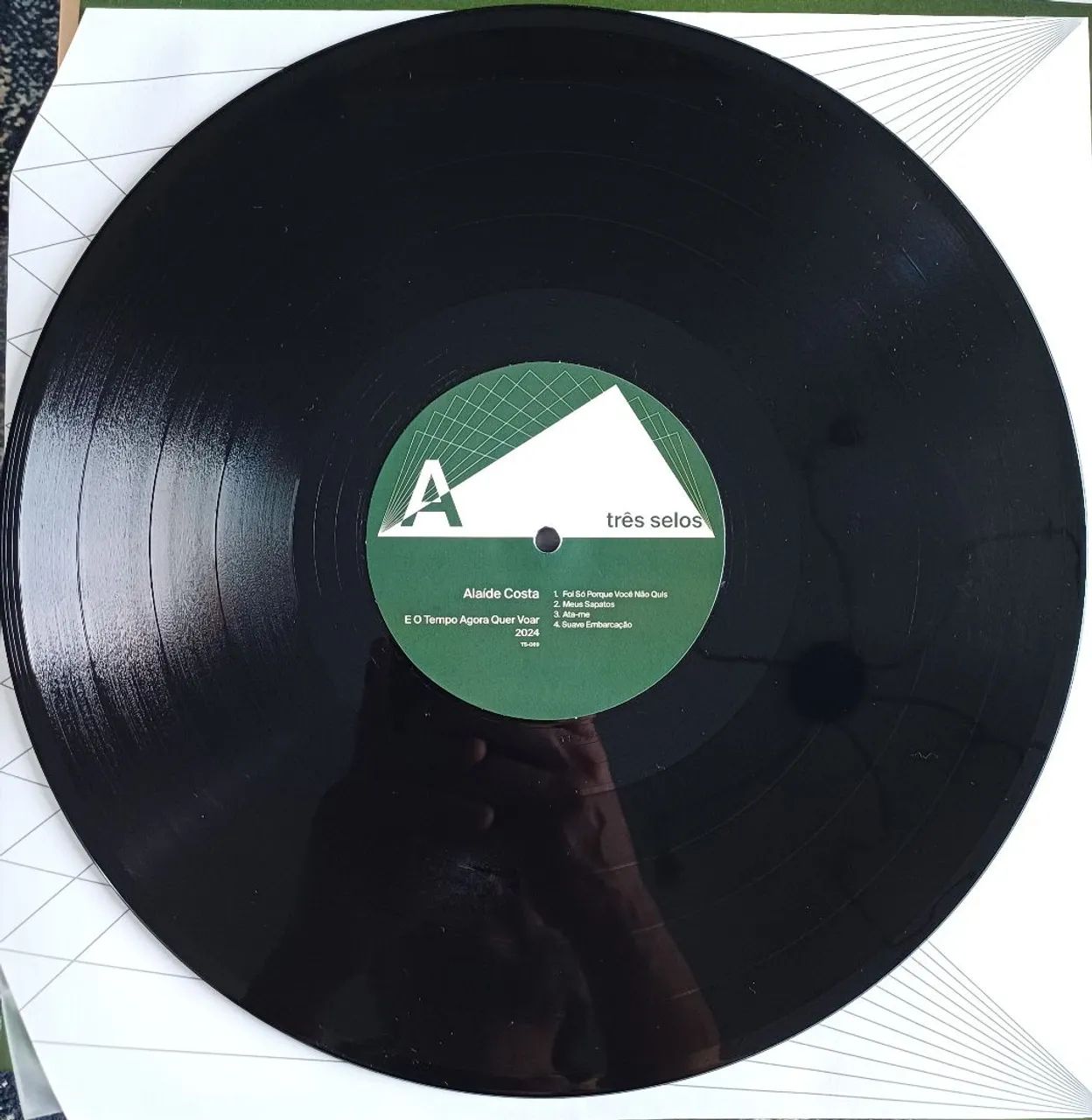 Lp/vinil Alaide Costa "E O Tempo Agora Quer Voar" - Foto 5