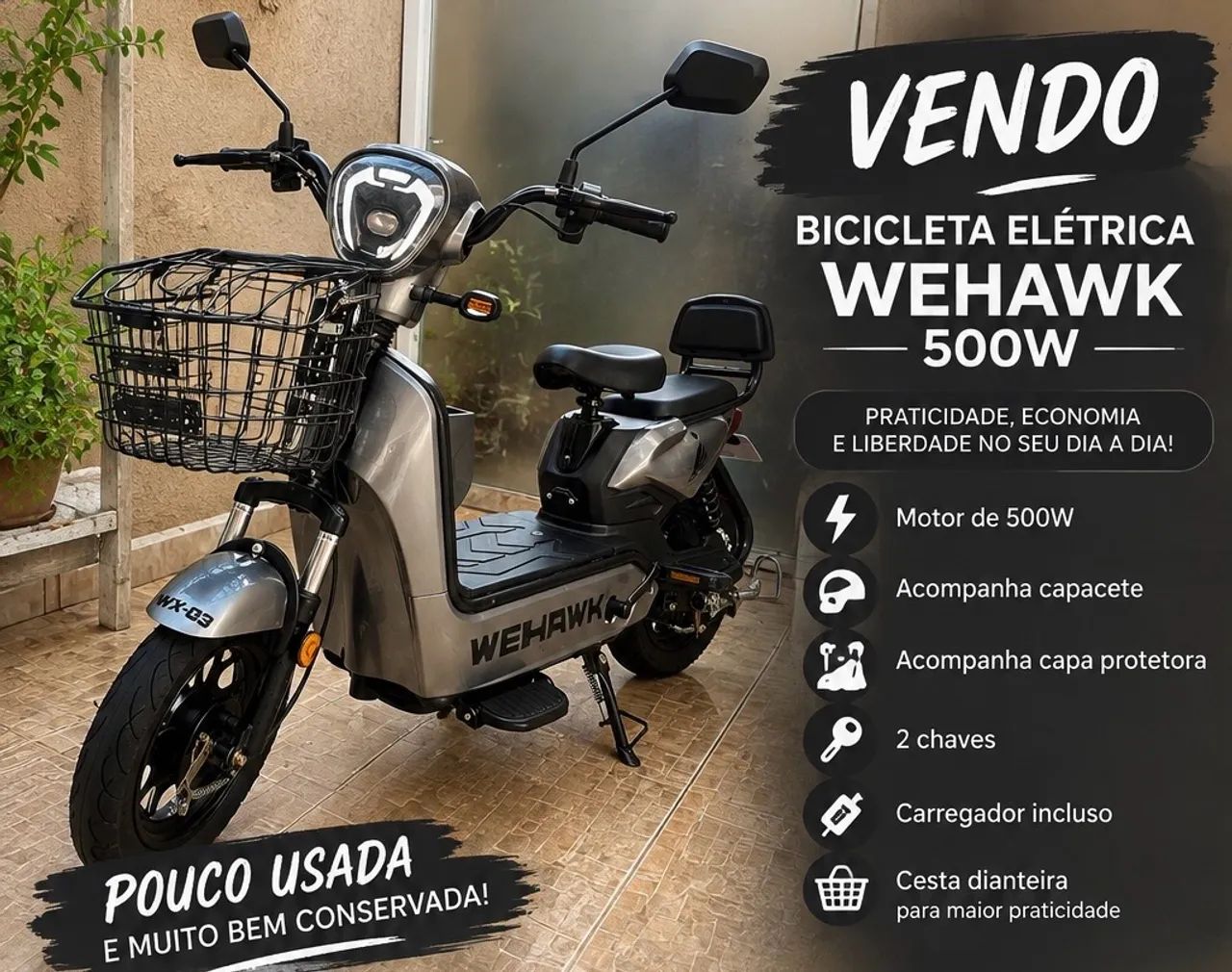 Scooter elétrica 
