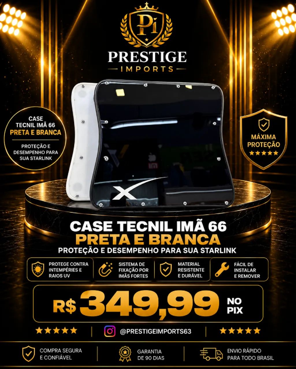 CASE PARA STARLINK MINI IMÃ 66